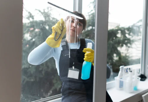 Nettoyage de vitres intérieures et extérieures à Hargeville